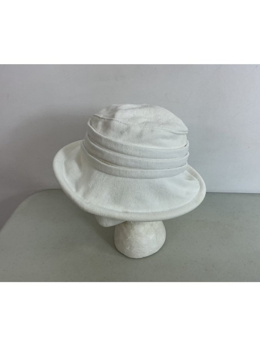 Parkhurst White Sun Hat Cotton Made Canada Womens Medium